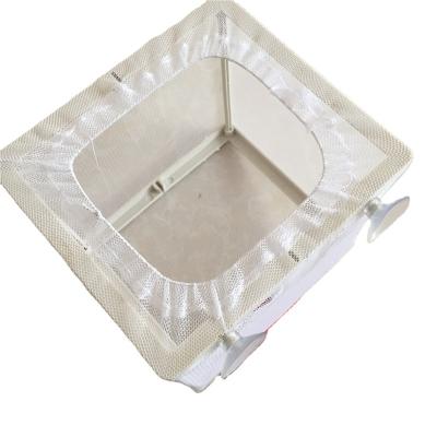 China Aquarium Viable Accessory Hanging Fry Baby Fish Breeding Hatchery Isolation Net For Sale for sale