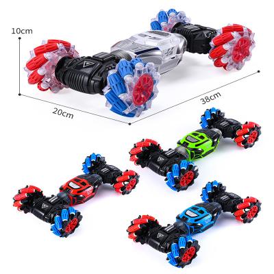 China RC Hobby Funhood GW124 Rock Crawler Twist Car Global Gesture Control With Remote Watch Double Sided Stunt Car for sale