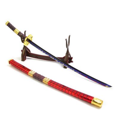 China Decoration/Gift/Sword Samurai Toy Sword Metal Crafts One Piece Japanese Anime Promotional Custom Made for sale