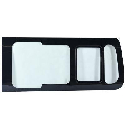 China Glass And Aluminum Alloy Factory Outlets Side Window Van Car Short-Rear Sliding Windows With Frame for sale