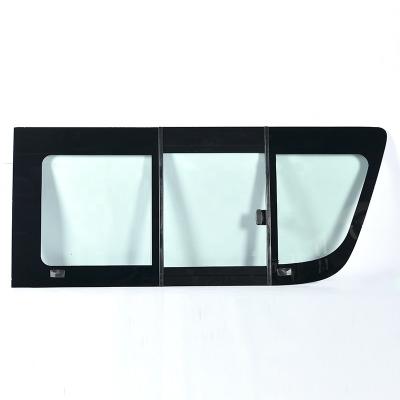 China Factory outlets of glass and aluminum alloy 2005 middle side window car sliding windows with fram for sale