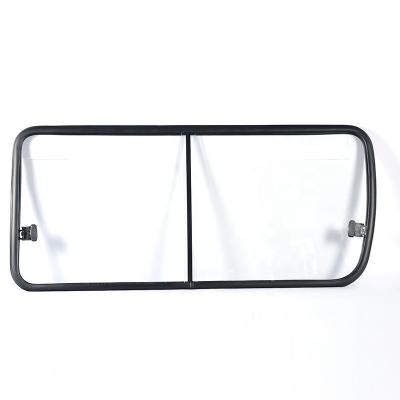 China With rubber factory outlets 94-99 Van side window medium car sliding windows with fram for sale