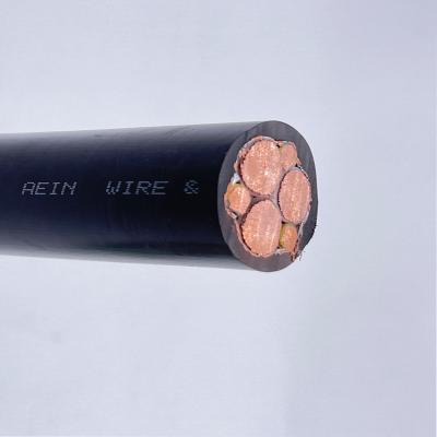 China Engine Pressure Rating (N) SHOEU Rubber Extracting Cables 3x240+3x120/3 0.6/1 KV Hoses for sale