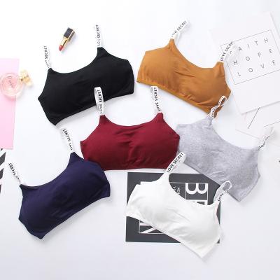 China Wholesale Seamless Women's Fitness Wear Printed Yoga Bra Top Girl No Rims Slim Sports Bra Sports Invest for sale