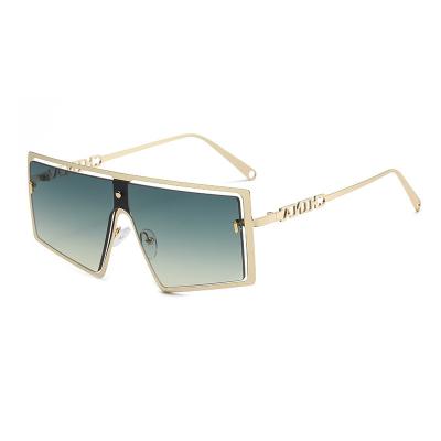 China Factory Wholesale High Quality Fashion Sunglasses Women's Party Metal Frame Sunglasses Large for sale