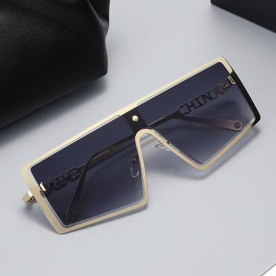 China 2022 new fashion women sunglasses fashionable and stylish UV resistant 100% metal sunglasses for sale