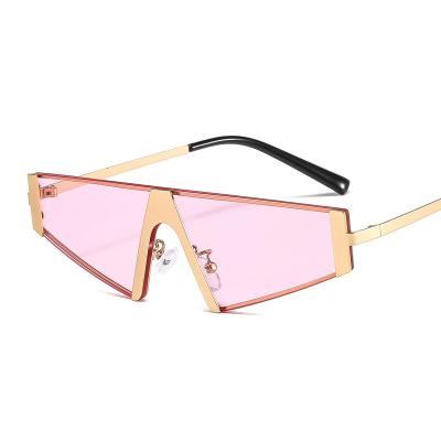 China New Fashion Sunglasses Men's Hip Hop Metal Sunglasses Custom Motorcycle Lenses for sale