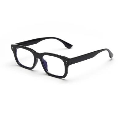 China PC Wholesale Men's Presbyopic News Frame Reading Glasses Small Square Glass Women TR90 for sale