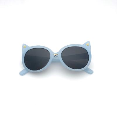 China Fashion Sunglasses High Quality Cute Kitten Sunglasses New Shape Children's Glasses for sale