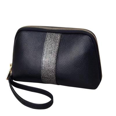 China PU material Finest Price Factory Directly Supply Nylon Cosmetic Toiletry Makeup Bag Cosmetic for sale