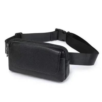 China Real leather Competitive Price Good Quality Hot Sale Fashion Belt Bags Waist Pack Bag for sale