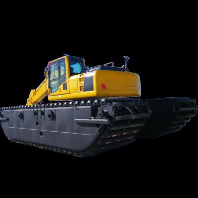 China High Quality Floating Excavator Swamp GETM240 Amphibious Excavator with Hot Sales 0.6-1.2 Errors for sale