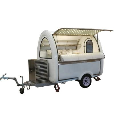 China Mobile Bakery Street Fast Food Trailer Coffee Truck for sale