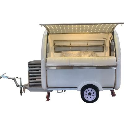 China Customized Hot Dog Burger Food Trailer Commercial Supplying Mobile Food Cart for sale