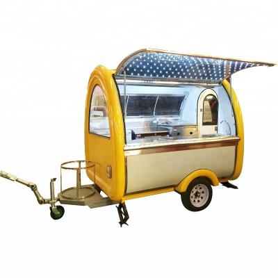 China Outdoor Commercial Catering Fast Food Burger Factory Mobile Catering Trailer for sale