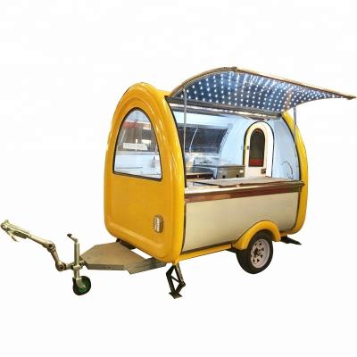 China As Your Terms Concession Pancake Mobile Food Cart Trailer For Sale for sale