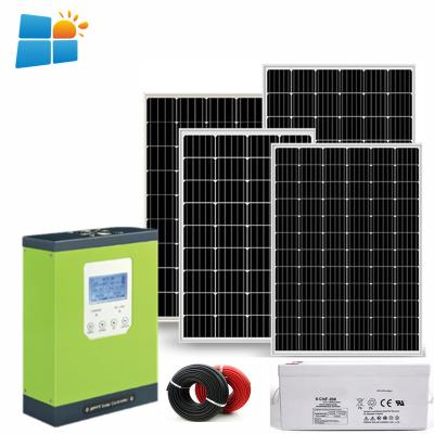 China Home 2022 hot sale home solar panel system 3KW 5KW 10KW 15KW 20KW 30KW solar power system for sale