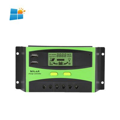 China Wholesale price 12v 24v 20A-60A solar panel charger controller high voltage controller factory direct modern new design for sale