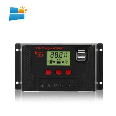 China Hot high quality gold supplier hybrid solar charger controller inverter with pwm charge controller 20a 10a 24V with low price for sale