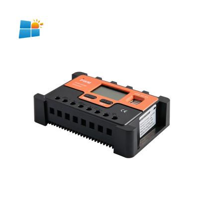 China Dual Charger Controller OEM Manufacturer Customized Cell Panel Auto Solar Charger Regulator 10a 20a 30a 12v 24v Pwm Usb Charge Controller in china for sale