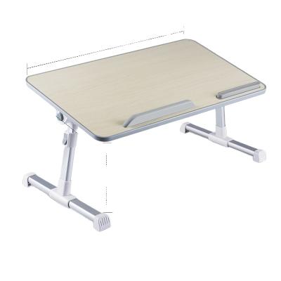 China High Quality Widely Used Adjustable 5 Angle Height Adjustable Laptop Desk With Bed Laptop Desk Wooden Folding Table for sale