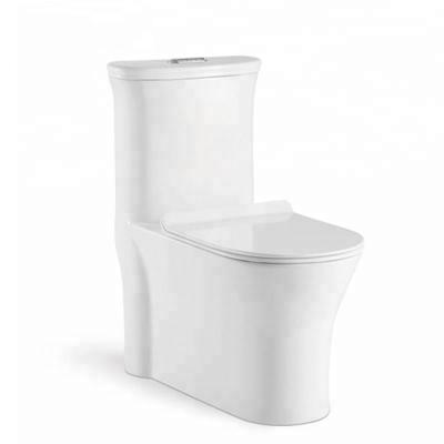 China Good Quality Modern Cheap Price Ceramic Dual-flush Double-flush Compounding One Piece Toilet for sale