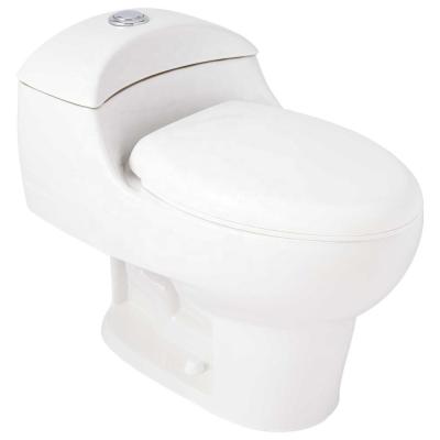 China Hot Selling Double-Flow Bathroom One Piece Porcelain Child Ceramic Toilet for sale