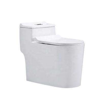 China Luxury One-Piece Toilet Flush Mount Double-Flow Low Water Cistern Porcelain High Quality Flush Siphon for sale