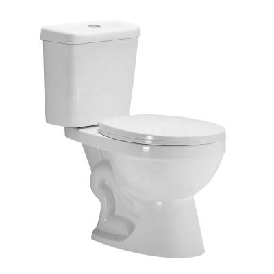 China Double-Flow New Design Ceramic Siphonic Two Piece Toilet For Bathroom for sale