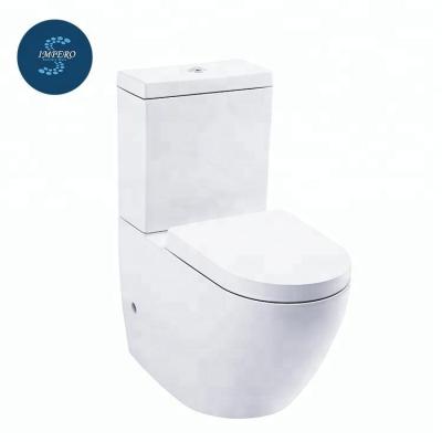 China Double-Flow Factory Supply Wc Toilet Watermark Ceramic Toilet For Bathroom Equipment for sale