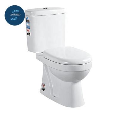 China Double-flow Chinese Ceramic Toilet, Separate P-trap WC Toilet Bowl Water Tanks, Ceramic Toilet Bowl for sale