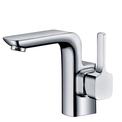 China Faucets Design Popular Watermark Metered Sanitary Ware Deck Mounted Brass Basin Mixer Tap for sale