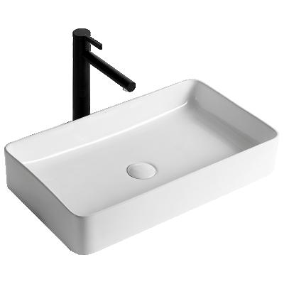 China New Design Luxury Hotel Bathroom Basin Modern Ceramic Sink for sale