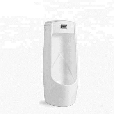 China Hot Selling Wall Mounted Sensor Urinal Ceramic Sanitary Ware Touch Control Men's Floor Urinal for sale