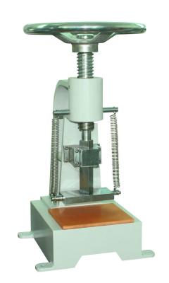 중국 고무 표본 절단기 JIS/UL/ASTM 수동 고무 시험 장비 판매용