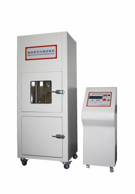 China Batterie-Zellprüfvorrichtungs-Batterie-Zerstampfungs-Testgerät-hydraulische Servo-Antrieb PLC-Steuerung zu verkaufen