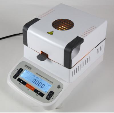 China LCD Display High Precision Halogen Rapid Moisture Moisture Meter for Plastic Rubber for sale