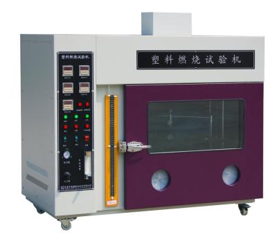 China Máquina de prueba horizontal de la inflamabilidad de la vertical del equipo de la prueba de materiales plásticos de la UL 94 en venta