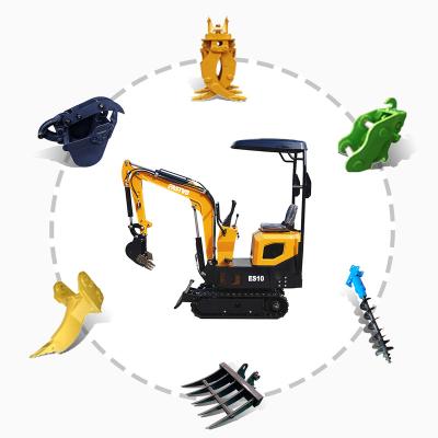 China Earthmoving Machinery Mini Excavator ES10 China 1 Ton 1.8 Ton Mini Excavator For Sale for sale