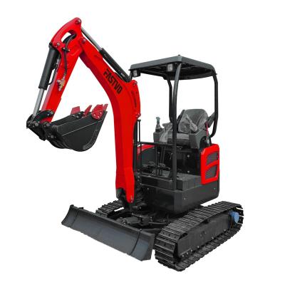 China Construction Digging FASTVO ES20 CE EPA Approved Small Hydraulic Excavator Mini Excavator For Sale for sale