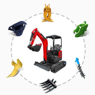 China Construction Digging Hot Sale FASTVO ES20 North America Mini Excavator With Mini Digger For Sale for sale