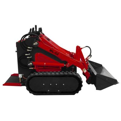 China Cheap Price Building Material Stores FASTVO ML-02 Mini Skid Steer Loader with Mini Bucket Loader for Sale for sale