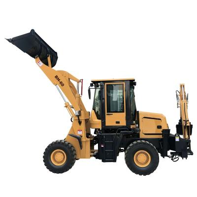 China Building Material Stores BH-60 Cheap Mini 4 In 1 Bucket Backhoe Loader For Sale for sale