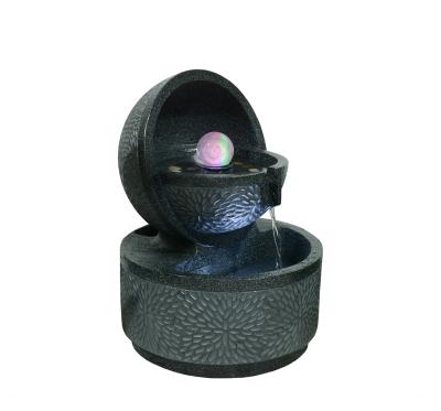 China Morden Yard Waterfall With Ball Fountain Water Fountain Indoor Outdoor Fountain for sale