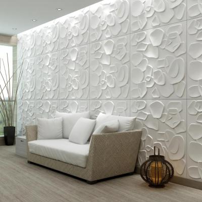 China modern decorative 3d wall panel bamboo fiber panel for home theater for sale