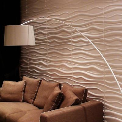 China 3d Wall Art Finishings Original DIY Eco-friendly Fiber Wallpaper Modern Bamboo Wall Panel For Living Room Decor for sale