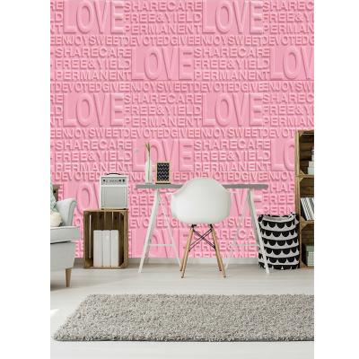 China White Pink Sound Insulation and Heat Insulation PE Wall Panels 3d Brick Wallpaper 3d Foam Wall Stickers for Home Decoration for sale