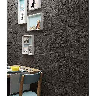 China Wholesale Decor Sticker Waterproof Brick Wall Faux Foam 3d Sound And Heat Insulation Anti-collision Foam 3d Wallpaper for sale