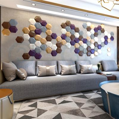 China Unique Soft 3d Wall Decor Leather Panel Fireproof Luxury Interior Shape Material For Bedroom Decoration for sale