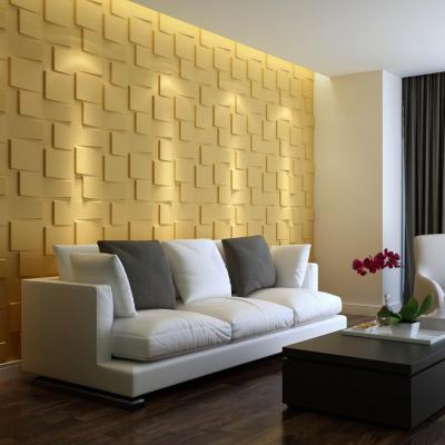 China Modern 3d Embossed Decorative Wall Decoration 3d Panel Gypsum Wall for sale